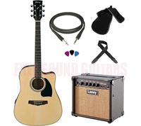 IBANEZ PF15ECE NT CHITARRA ACUSTICA ELETTRIFICATA + AMPLIFICATORE LANEY LA15C