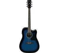 Ibanez PF15ECE-TBS BLUE SUNBURST Chitarra Elettroacustica Cutaway
