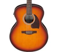 Ibanez PJ50E Acoustic-electric Guitar - Open-pore Vintage Amber Sunburst
