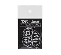 Ibanez PJTC1 Jam Track Central Short Teardrop Guitar Pick 2.5mm (6-Pack) - Set di plettri
