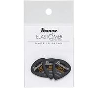 IBANEZ Plettri in elastomero Soft - Nero Hazed / 3 pezzi (BEL16ST10SHBK)