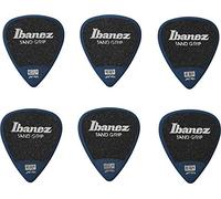 Ibanez PPA14HSG-DB Flat Pick Sand Grip, Confezione da 6 pezzi, colore: Blu