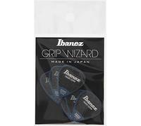 Ibanez, PPA14MSG-DB, confezione da 6 plettri piatti, presa abrasiva da 0,8 mm, colore blu