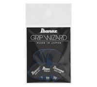 Ibanez PPA16HSGYE - Confezione da 6 plettri della serie Wizard Sand Grip, 1,0 mm, colore giallo 1.0mm Dark Blue
