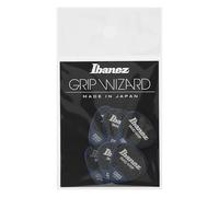 Ibanez PPA16MSGDB - Confezione da 6 plettri della serie Wizard Sand Grip, 1,0 mm, colore giallo 0.8mm Dark Blue