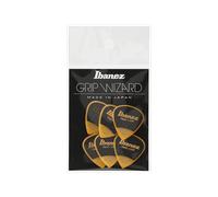 Ibanez PPA16HSGYE - Confezione da 6 plettri della serie Wizard Sand Grip, 1,0 mm, colore giallo 1.2mm Yellow