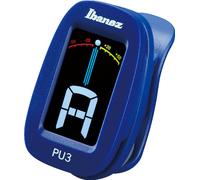 Ibanez PU3-BL CLIP TUNER Accordatore clip con interruttore automatico On/Off Blu
