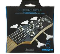 IBANEZ Set di corde per 5 corde micro Bass 28.6" diapositur - .045/.065/.085/.105/.130 Nickel Wound (IEBS5CMK)