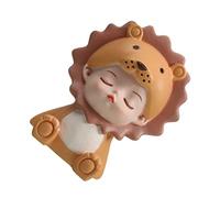 ibasenice 1 Pz Ornamenti Decorativi A Tema Per Animali Cartoni Animati Compleanno Di Topper Prima Scultura Di Giraffa Decorazioni Per Torte Statuina Di Animali Carini