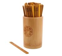 ibasenice 1 Set di Bastoncini divinatori Cinesi: Bastoncini di bambù per la predizione del e Secchiello, Accessori mistici per Il Feng Shui e l'I Ching per Il Tempio Domestico e Le pratiche