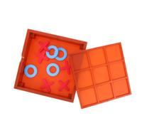 ibasenice 1 Set Giocattoli Tic all'aperto bomboniere per ragazzi giocattoli per gioco di feste di compleanno Giochi di prato giochi esterni Gioco portatile giochi portatili plastica
