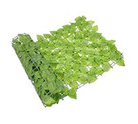 ibasenice 1 Set Recinzione con Piante Artificiali Imitate per Decorazione Balcone e Esterni Resistente e Facile da per Privacy e Abbellimento