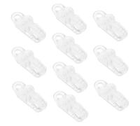 ibasenice 10 Clip per Heavy Duty Tarp Clips per Fissaggio Canopy Accessori per e Picnic per Tende Caravan Tende Sole e Coperture per Piscine