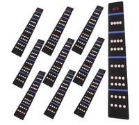ibasenice 10 Pezzi Violino Suona Accurato Post Violino Decorativo Classico Attaccamento Musica Tastiera Con Riduzione Del Rumore Black Adesivi