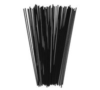 ibasenice 100 Bastoncini diffusori di Profumo per Ambienti, 11,4'' x 0,1'', Neri, per diffusori di Oli Essenziali, aromaterapia, Deodorante per Ambienti, Soggiorno, Bagno