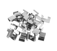 ibasenice 100 Pezzi Clip Z Inossidabile per Serra Fissaggio Lastre Antivento e Pioggia Resistenti per Manutenzione Serra Piante e Terrazzo