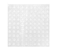 ibasenice 100 Pezzi Paraurti Autoadesivi Trasparenti per Mobili Cuscinetti Ammortizzanti per Ipovedenti Protezione Antiurto per Sportelli Armadietti e Fermaporta Supporto Tattile per