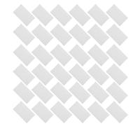 ibasenice 100 Pezzi Strumento per Pellicola per Schermo Mobile, Spatola per Pellicola in Vinile e Finestra, Applicatore in Feltro e Cartone, Bianco, per Uso Professionale e Domestico