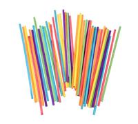 ibasenice 100pezzi Bastoni Musicali Colorati Per Educazione e Gioco Dei Ragazzo Ragazza Strumento Percussione Per Sviluppo Ritmico e Creativo