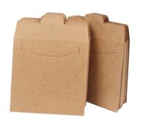 ibasenice 100pezzi Cartelle Marroni in Carta Kraft Buste Buste Grandi Per Documenti Manila Formato Legale Commerciali Per Ufficio Formato Lettera Piccole Marroni Sacchetti Di Carta Minuscoli