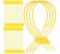 ibasenice 100pezzi Impermeabili Sigilli Auto-bloccanti Per Trasporti e Spedizioni Per Evitare Manomissioni e Accessi Non Autorizzati