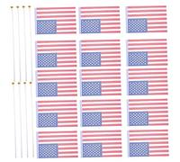 ibasenice 100Pezzi Mini Americana per Decorazioni Festive per Sfilate Giornata Indipendenza e Storici Realizzata