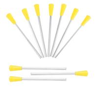 ibasenice 10pezzi Bastoncini in Ferro Per Triangolo Professionali Strumento Percussione Battenti Resistenti e Lisci Accessori Musicali Per Educazione e Performance