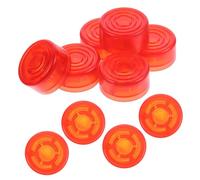 ibasenice 10pezzi Copri-piedino in Plastica Per Chitarra Di Tappi Per Chiodi Per Effetti Accessori Per Chitarra Elettrica Protezione Affidabile Per Piedini