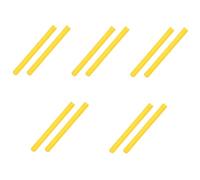 ibasenice 10pezzi Copridrumstick Mute Protezioni Per Bacchette Da Batteria Attutiscono Suono e Proteggono Le Bacchette Da Danni Leggeri e Facili Trasportare