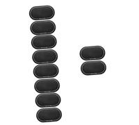 ibasenice 10pezzi Drumhead Pads Protettivi Per Batteria Patches Rinforzati Per Rumore e Prolungare La Durata Della Della Grancassa Per Jam Session e Performance