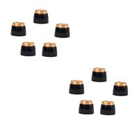 ibasenice 10pezzi Manopole Per Amplificatore Chitarra Con Design Push Compatibili Con Amplificatori Plexi Facile Utilizzo e Prestazioni Durature