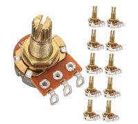 ibasenice 10pezzi Potenziometri Audio Per Chitarra Controllo Del Volume Compatibile Con Vari Modelli Facile Da Installare Alta Affidabilità