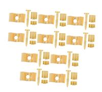 ibasenice 10set Ritenzione Corde Per Chitarra Elettrica Accessorio Pratico Per Testata Riduzione Attrito e Sostegno Efficiente Per Corde Facile Installazione e Resistente
