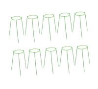 ibasenice 10sets Gabbia Supporto per Piante in Anello Supporto per Bonsai Resistente all Usura Rottura Design Naturale