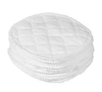 ibasenice 12 Coppette Assorbilatte Riutilizzabili Ecologico Traspirante Strati Ultra Assorbenti per Allattamento con Contornata e Protezione Antiperdita