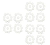ibasenice 120pezzi Flute Open Hole Silicone Bianco Accessori Per Riparazione Flute Compatibile Con La Maggior Parte Dei Modelli Pratico e Portatile Per Musicisti e Insegnanti Di Flauto