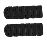 ibasenice 12Pcs Guitar Bridge Adapter Guitar String Fastener Guitar Guitar Guitar Fixing Part Guitar String Ties Perle Bridge Guitar Bridge String Fixing Perline