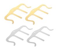 ibasenice 12pezzi Clip Musicale Metallo Supporto Per Partiture e Appunti Fermacarta Per Libri Di Musica Facile Da Usare e Durevole Per Musicisti e Studenti