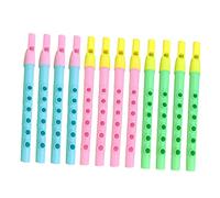 ibasenice 12pezzi Flute Recorder Mini for Beginners Color Random for Kids Music Lessons and Fun Play
