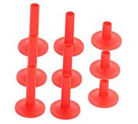 ibasenice 12pezzi Maniche Protettive Per Piatti Batteria in Plastica Robusta Con Flangia Accessori Resistenti Per Kit Batteria Sleeve Tamburo Da Pz Per Sostituzione Affidabile