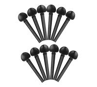 ibasenice 12pezzi Piroli Accordatura in Ebano Per Oud Resistenti e Professionali Parti Di Ricambio Per Strumenti Corde Superficie Liscia e Durevole Per Accordatura Facile