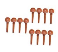 ibasenice 12pezzi Piroli Legno Di Giuggiola Accessori Per Accordatura Con Finitura Resistente e Alta Densità Sostituzione Perfetta Per Piroli Danneggiati Pratico e Confortevole Da