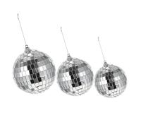 ibasenice 12pezzi Specchio Palla Disco Decorativa Per Feste Accessori Appesi Per Matrimonio e Decorazioni Di Compleanno Di Sfere Lucide Per Eventi e Celebrazioni