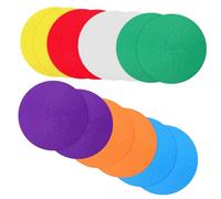 ibasenice 14 Pezzi Pz Marcatori Rotondi per Allenamento Sportivo Segnaposto per Calcio e Basket per attività Scolastiche