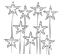 ibasenice 15pezzi Bacchette Magiche Da Fata in Plastica Design Stella Accessori Per Feste Di Compleanno e Costumi Da Cosplay Per Bambine