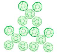 ibasenice 15pezzi Tappi Per Pedale Effetto Chitarra Copertura Protettiva Per Interruttori Design Fluorescente Facile Installazione Strumento Musicale Resistente Per Performance Live