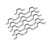 ibasenice 16 Maniglie Yacht in Design Camel Back Ergonomico e Supporto U Resistenti per Barche e Accessori