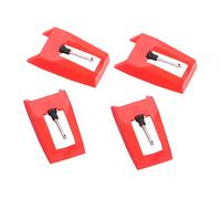 ibasenice 16 Pcs Ago Del Fonografo Stilo Di Ricambio Ago Giradischi Aghi Stilo Ago Giradischi Stilo Per Giradischi Penna Stilo Stilo Attacco Plastica Rossa