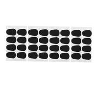 ibasenice 160pezzi Cuscinetti Adesivi Per Sax Patch Ovali Morbida Per Musica Professionale e Studenti Accessori Per Sassofono e Clarinetto Per Giocatori Di Tutti