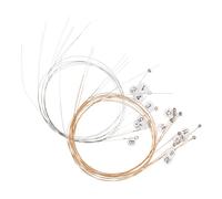 ibasenice 16pezzi Corde in Acciaio Per Lira Resistenti e Durevoli Accessori Musicali Per Sostituzione Corde Arpa e Parti Strumento Kit Pratico Per Musicisti e Studenti Di Lira Tradizionale